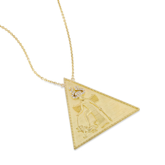 Ishtar Necklace in Yellow Gold