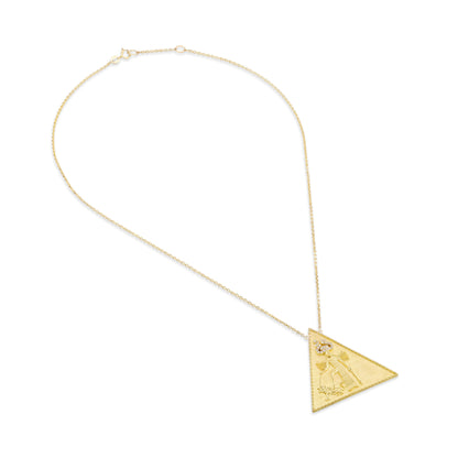 Ishtar Necklace in Yellow Gold
