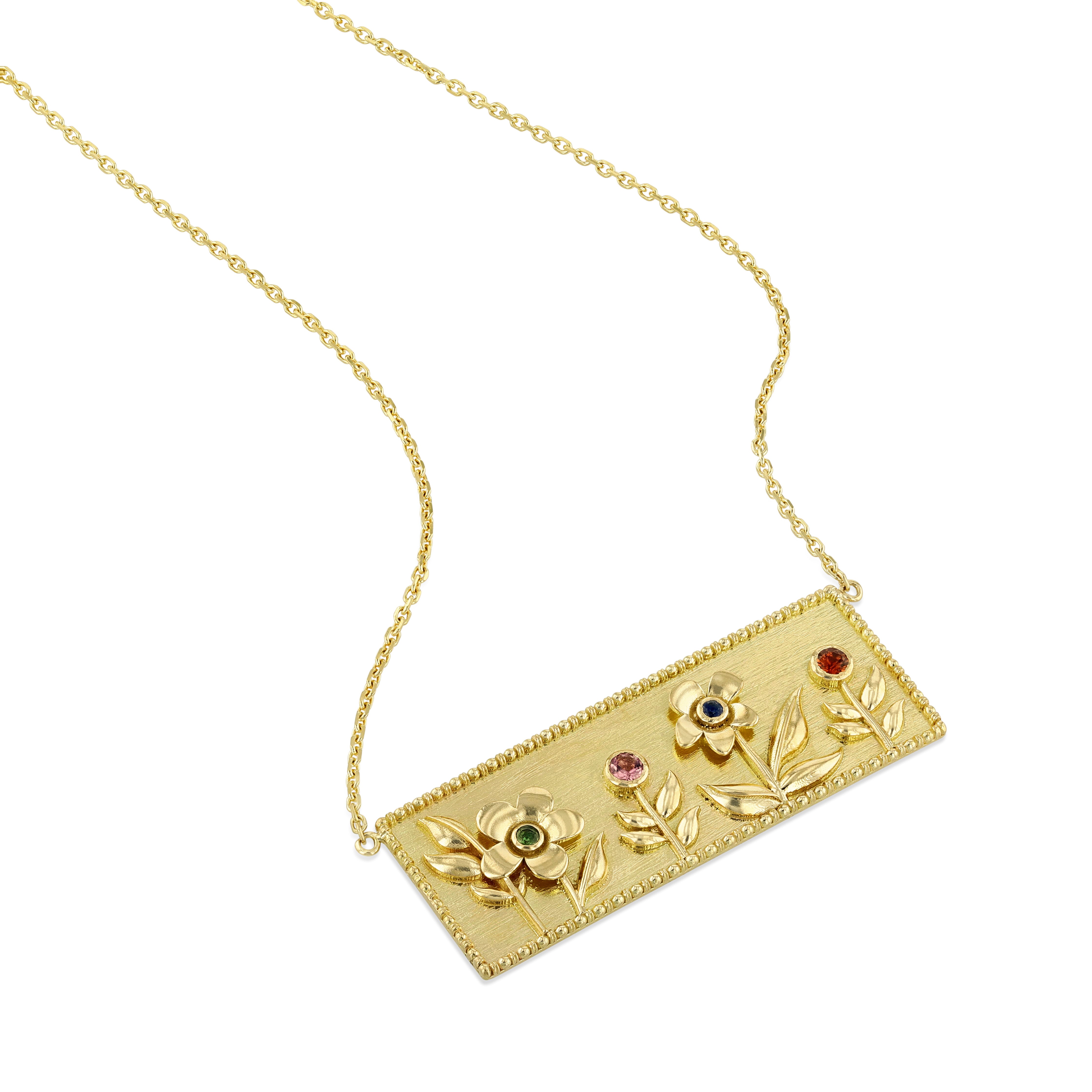 Collier Jardin d'Eden en Or Jaune 