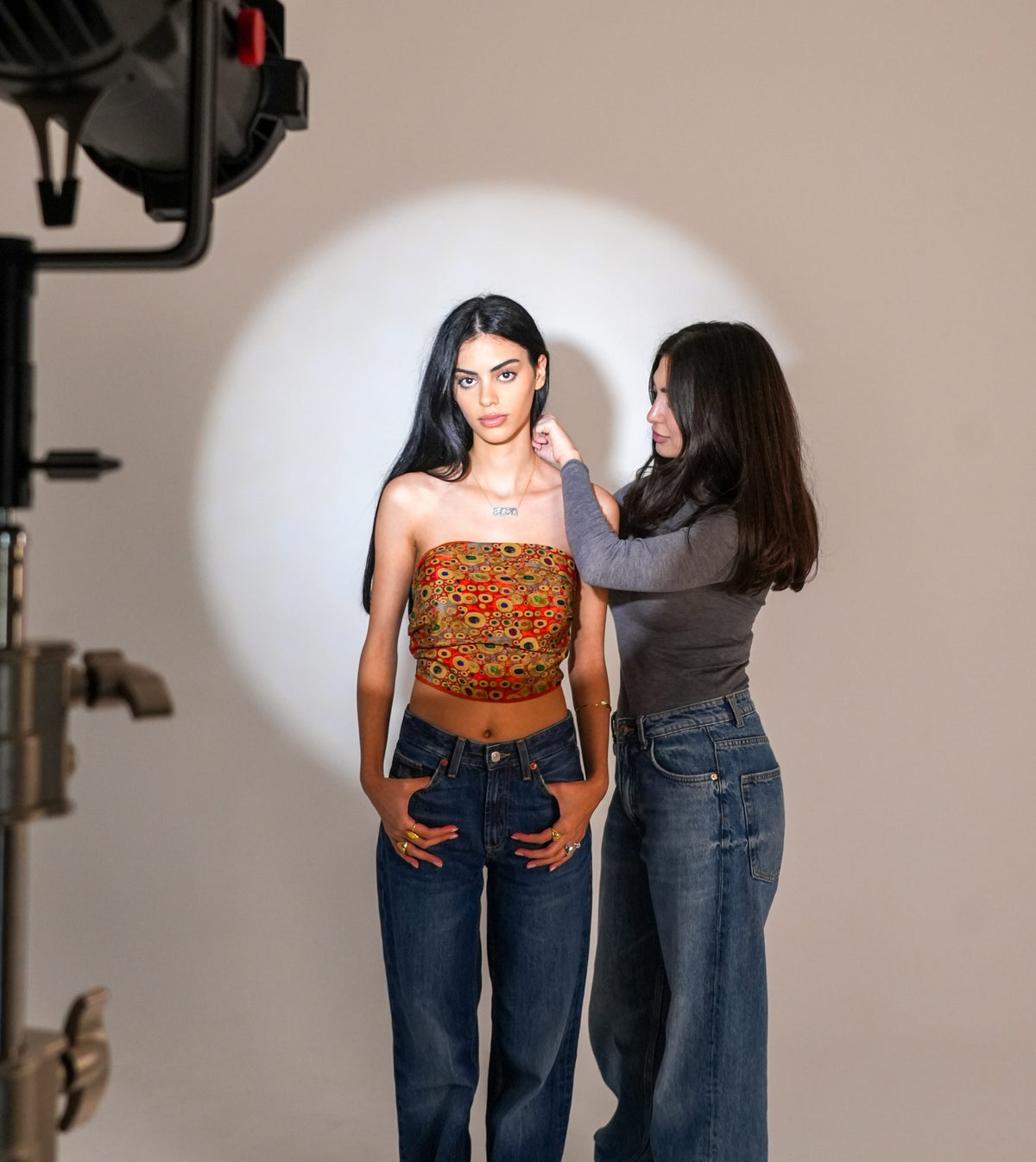 Behind the scenes at the Karmalulu photo shoot in Dubai